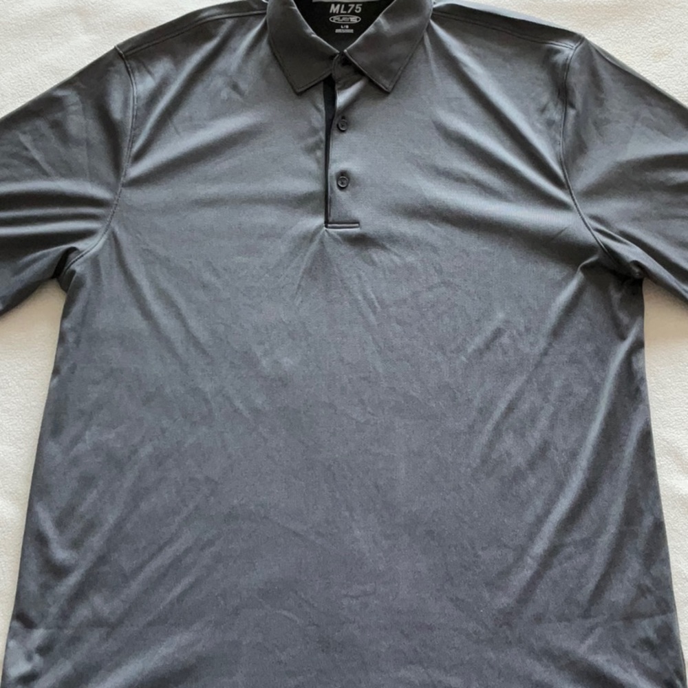 Grey Greg Norman Polo Mens Size L